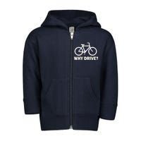 Why Drive? Toddler Zip Fleece Hoodie