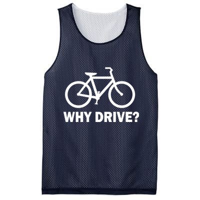 Why Drive? Mesh Reversible Basketball Jersey Tank