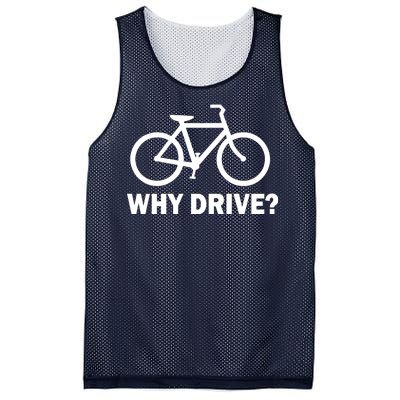 Why Drive? Mesh Reversible Basketball Jersey Tank