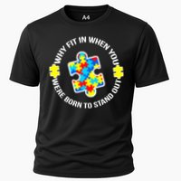 Why Fit In Autism Awareness Performance Shirt
