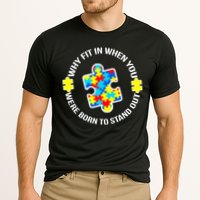 Why Fit In Autism Awareness Performance Shirt