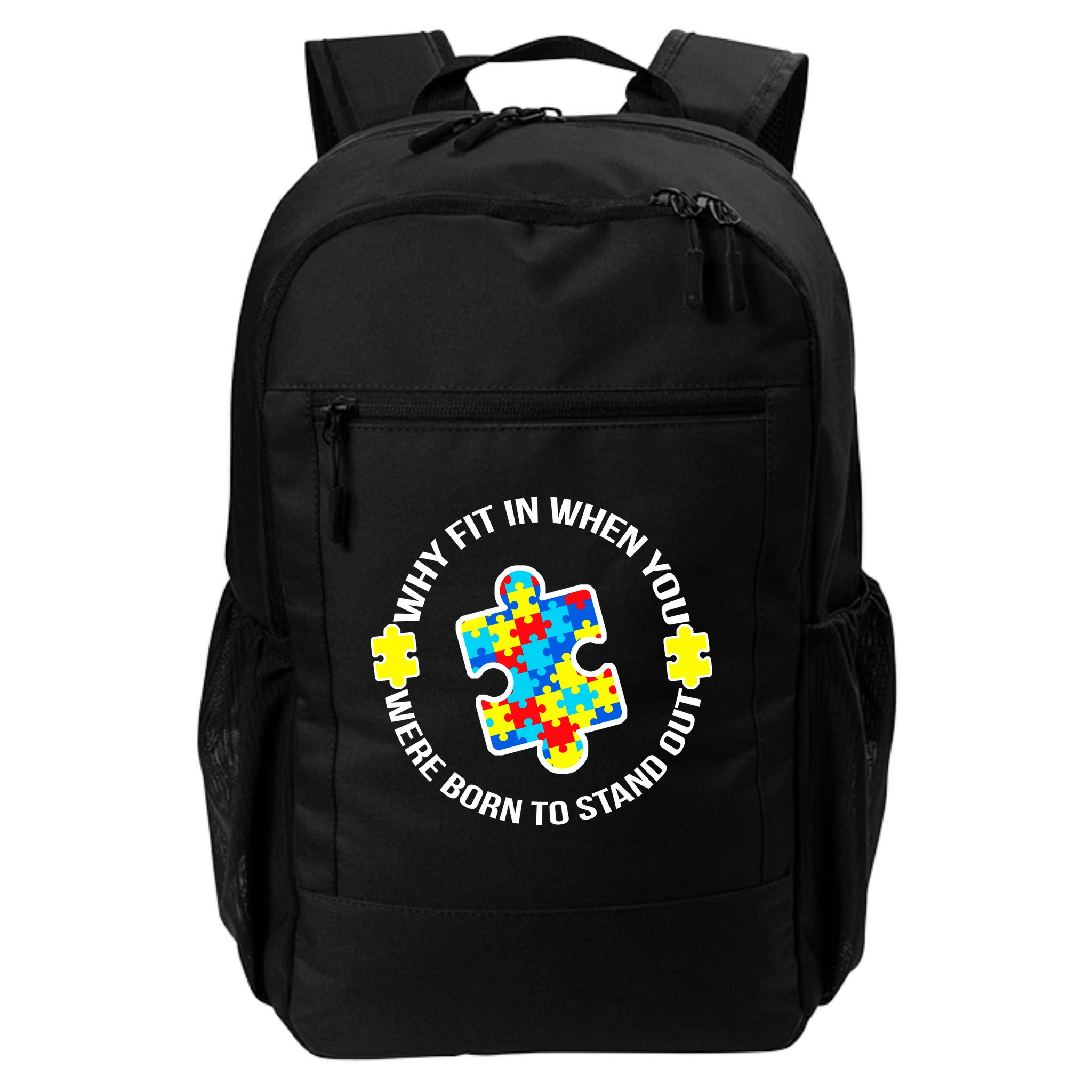 Why Fit In Autism Awareness Backpack
