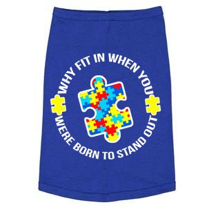 Why Fit In Autism Awareness Doggie Tank