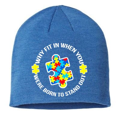 Why Fit In Autism Awareness Sustainable Beanie