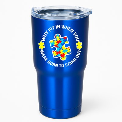 Why Fit In Autism Awareness Tumbler