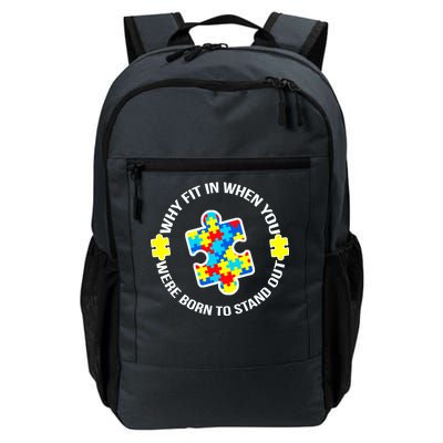 Why Fit In Autism Awareness Daily Commute Backpack