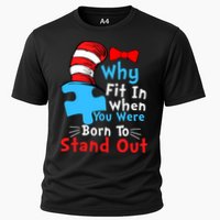 Why Fit In When You Were Born To Stand Out Autism Performance Shirt