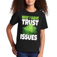 Why I Have Trust Issues Bush Camper Kids T-Shirt