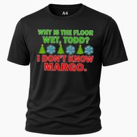 Why Is The Floor Wet Todd I Don't Know Margo Christmas Performance Shirt