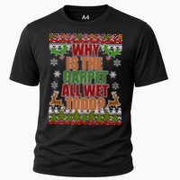 Why Is The Floor Wet Todd Ugly Christmas Performance Shirt