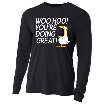 Woo Hoo You’re Doing Great Tank Top Cooling Performance Long Sleeve Crew