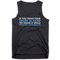 While Holding Your Breath Swimming Tank Top