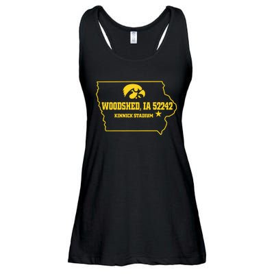 Woodshed Ia 52242 Kinnick Stadium Ladies Essential Flowy Tank