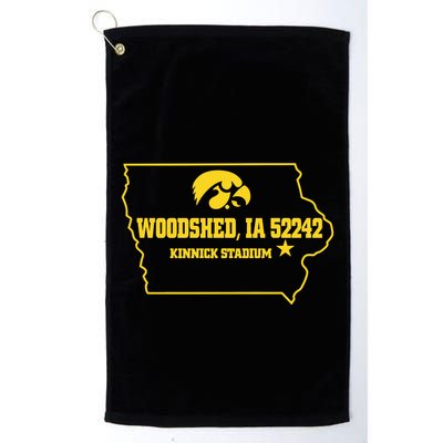 Woodshed Ia 52242 Kinnick Stadium Golf Towel