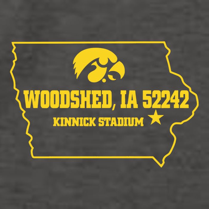 Woodshed Ia 52242 Kinnick Stadium Vector Backpack