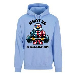 What Is A Kilogram Funny Gym Patriotic 4th Of July Eagle Usa Unisex Surf Hoodie