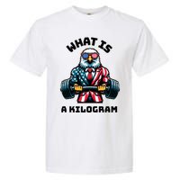 What Is A Kilogram Funny Gym Patriotic 4th Of July Eagle Usa Garment-Dyed Heavyweight T-Shirt