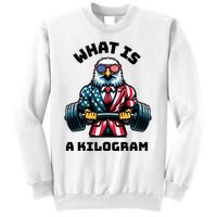 What Is A Kilogram Funny Gym Patriotic 4th Of July Eagle Usa Sweatshirt