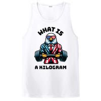 What Is A Kilogram Funny Gym Patriotic 4th Of July Eagle Usa PosiCharge Competitor Tank