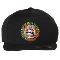 Wmzp I Am So Freaking Merry Christmas Messy Bun Xmas Party Gift Wool Snapback Cap