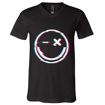 Why I Am A Democrat Cool Political Outfit For Democrats V-Neck T-Shirt