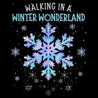 Walking In A Winter Wonderland Tie Dye Snowflake Christmas Cooling Performance Long Sleeve Crew