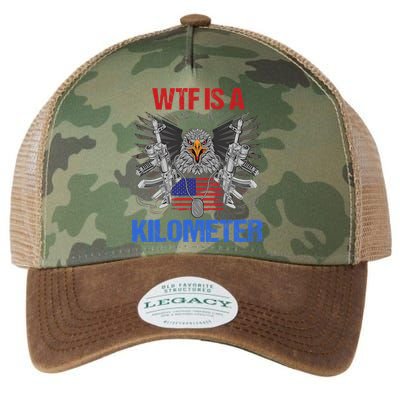 Wtf Is A Kilometer Eagle American Flag Usa 4th Of July Legacy Tie Dye Trucker Hat