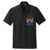 Wtf Is A Kilometer Eagle American Flag Usa 4th Of July Dry Zone Grid Polo