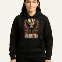 Wtf Is A Kilometer Eagle Badge American Signature Burger Hoodie