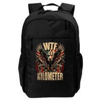 Wtf Is A Kilometer Eagle Badge American Signature Burger Backpack