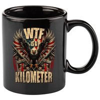 Wtf Is A Kilometer Eagle Badge American Signature Burger 11oz C Handle Ceramic Mug