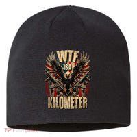 Wtf Is A Kilometer Eagle Badge American Signature Burger Sustainable Beanie