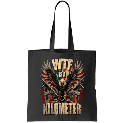 Wtf Is A Kilometer Eagle Badge American Signature Burger Bag