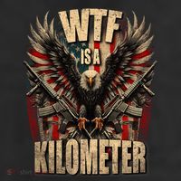 Wtf Is A Kilometer Eagle Badge American Signature Burger 25L Jumbo Tote
