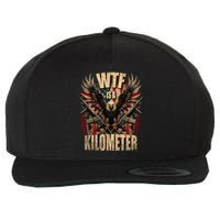 Wtf Is A Kilometer Eagle Badge American Signature Burger Wool Snapback Cap