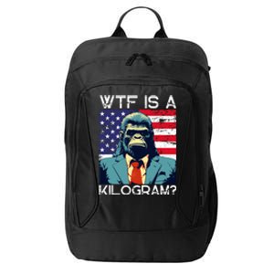 Wtf Is A Kilogram Bigfoot Political 4th Of July Usa City Backpack