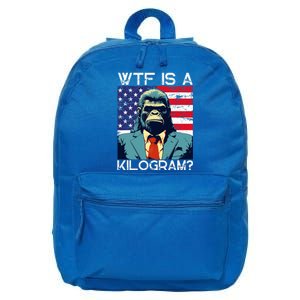 Wtf Is A Kilogram Bigfoot Political 4th Of July Usa 16 in Basic Backpack