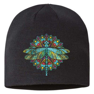 Wildlife Insect Animal Lover Hippie Gift Nature Dragonfly Sustainable Beanie