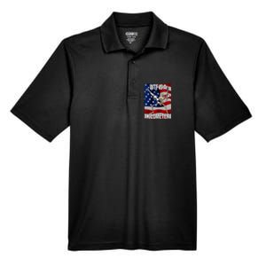 Wtf Is A Kilometer American Skeleton Men's Origin Performance Piqué Polo