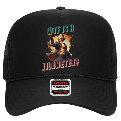 WTF Is A Kilometer Funny American George Washington Hat