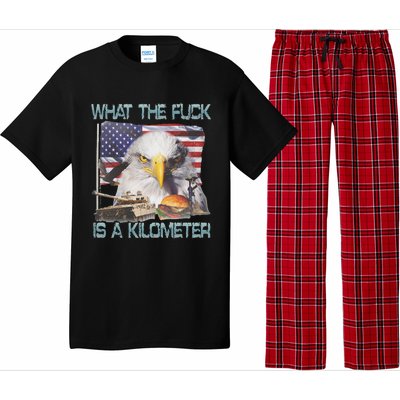 Wtf Is A Kilometer George Washington 4th Of July Pajama Set