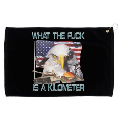 Wtf Is A Kilometer George Washington 4th Of July Grommeted Golf Towel