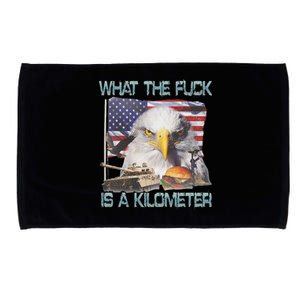 Wtf Is A Kilometer George Washington 4th Of July Microfiber Hand Towel