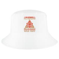 Warning I'm A Firefighter And An Asshole Cool Comfort Performance Bucket Hat