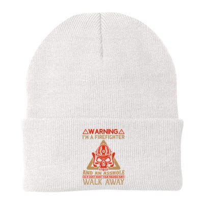 Warning I'm A Firefighter And An Asshole Beanie