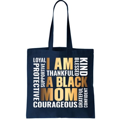 Womens I'm A Black Mom African American Mother's Day Tote Bag