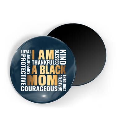 Womens I'm A Black Mom African American Mother's Day Magnet