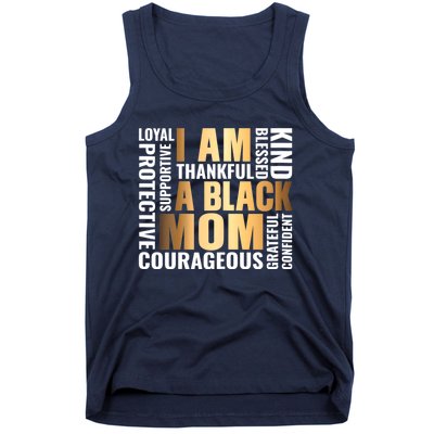 Womens I'm A Black Mom African American Mother's Day Tank Top