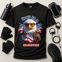 Wtf Is A Kilometer Eagle Usa July 4th Performance Shirt