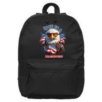 Wtf Is A Kilometer Eagle Usa July 4th 16 in Basic Backpack